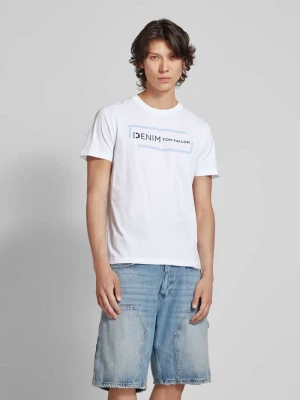 T-shirt z okrągłym dekoltem Tom Tailor Denim