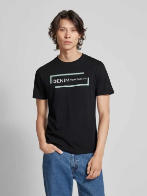 T-shirt z okrągłym dekoltem Tom Tailor Denim