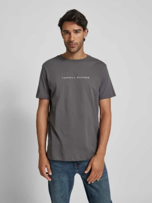 T-shirt z okrągłym dekoltem Tommy Hilfiger