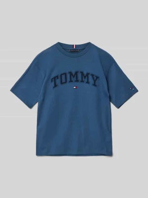 T-shirt z okrągłym dekoltem Tommy Hilfiger Teens