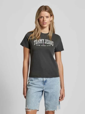 T-shirt z okrągłym dekoltem Tommy Jeans