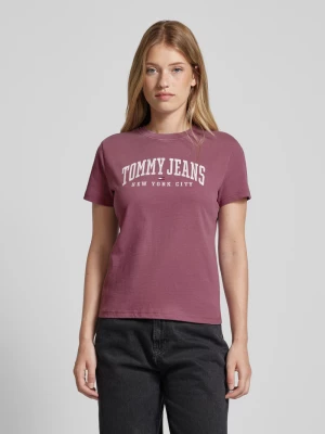 T-shirt z okrągłym dekoltem Tommy Jeans