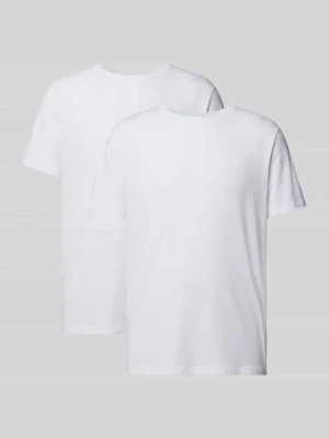T-shirt z okrągłym prążkowanym dekoltem w zestawie 2 szt. Tommy Hilfiger
