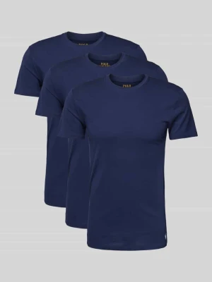 T-shirt z okrągłym prążkowanym dekoltem w zestawie 3 szt. Polo Ralph Lauren Underwear