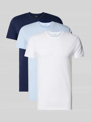 T-shirt z okrągłym prążkowanym dekoltem w zestawie 3 szt. Polo Ralph Lauren Underwear