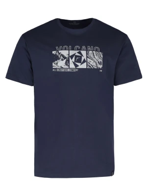 T-shirt z outdoorowym nadrukiem, Comfort Fit, T-KELLY Volcano