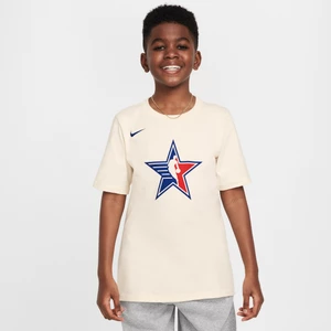 T-shirt z półokrągłym dekoltem dla dużych dzieci Nike NBA Team 31 All-Star Essential - Brązowy