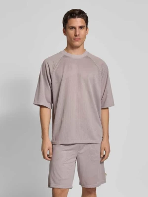 T-shirt z półprzezroczystego materiału model ‘Blake’ WOODBIRD