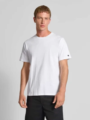 T-shirt z prążkowanym okrągłym dekoltem Carhartt Work In Progress