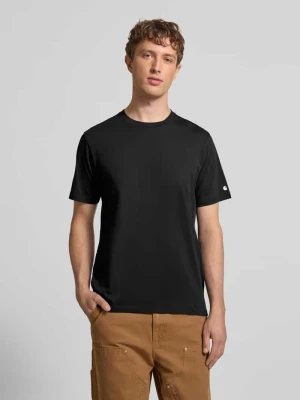 T-shirt z prążkowanym okrągłym dekoltem Carhartt Work In Progress