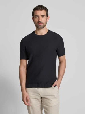 Zdjęcie produktu T-shirt z prążkowanymi wykończeniami model ‘Simoro’ JOOP! JEANS