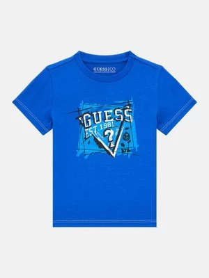 T-Shirt Z Printem Logo Guess Kids