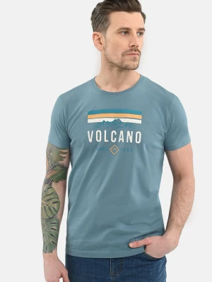 T-shirt z printem T-ADVE Volcano