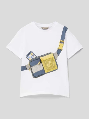 T-shirt z przegródką zapinaną na zamek błyskawiczny Mayoral