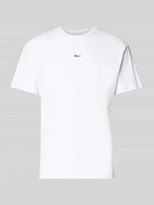 T-shirt z przeszyciem z logo BLKVIS