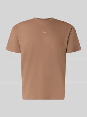 T-shirt z przeszyciem z logo BLKVIS