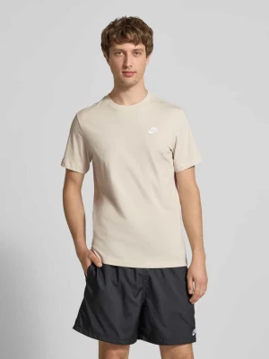 T-shirt z przeszyciem z logo Nike