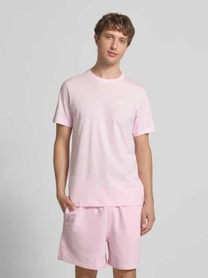 T-shirt z przeszyciem z logo Nike