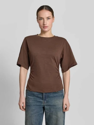 t-shirt z rękawem o dł. 1/2 i marszczeniami Jake*s Casual