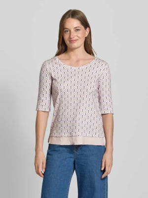 T-shirt z rękawem o dł. 1/2 Marc Cain