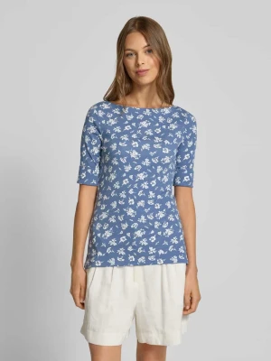 T-shirt z rękawem o dł. 1/2 model ‘JUDY’ Lauren Ralph Lauren