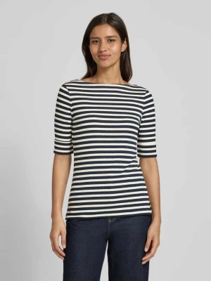 T-shirt z rękawem o dł. 1/2 model ‘JUDY’ Lauren Ralph Lauren