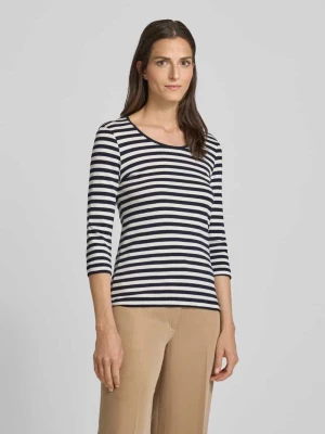 T-shirt z rękawem o dł. 3/4 i okrągłym dekoltem Christian Berg Woman