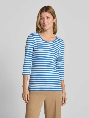 T-shirt z rękawem o dł. 3/4 i okrągłym dekoltem Christian Berg Woman