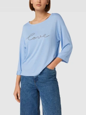 T-shirt z rękawem o dł. 3/4 Tom Tailor
