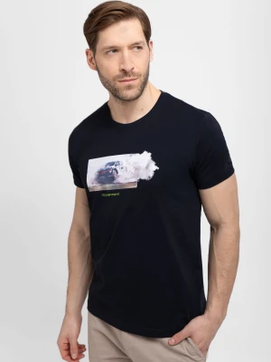 T-shirt z samochodem rajdowym T-DUST Volcano