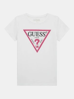 T-Shirt Z Trójkąrnym Logo Guess Kids