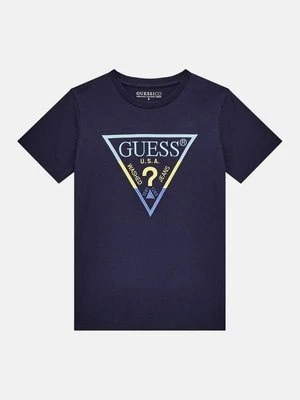 T-Shirt Z Trójkąrnym Logo Guess Kids