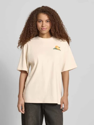 t-shirt z tylnym nadrukiem z motywem REVIEW