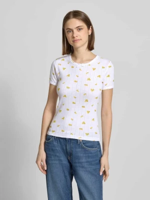 t-shirt z wiązanym detalem model 'ELIZA' JJXX