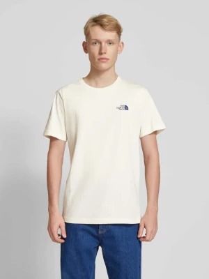 T-shirt z wiskozy z nadrukiem z logo The North Face