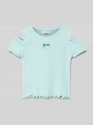 T-shirt z wycięciami Mayoral