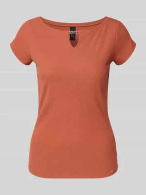 t-shirt z wycięciem Marc Cain