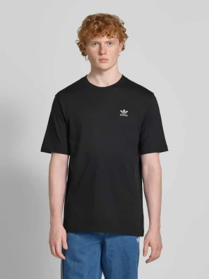 T-shirt z wyhaftowanym logo adidas Originals