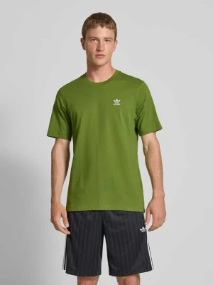 T-shirt z wyhaftowanym logo adidas Originals
