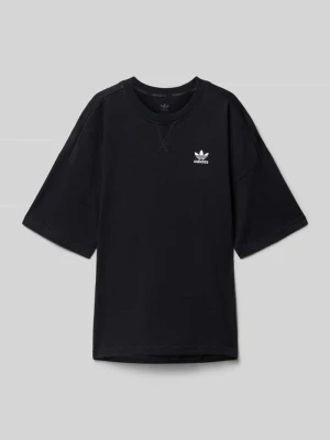 T-shirt z wyhaftowanym logo adidas Originals