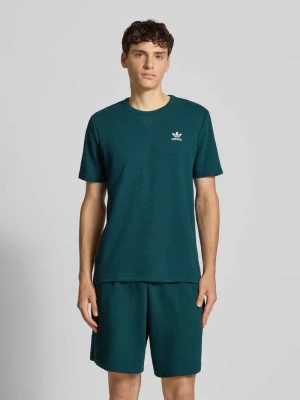 T-shirt z wyhaftowanym logo adidas Originals
