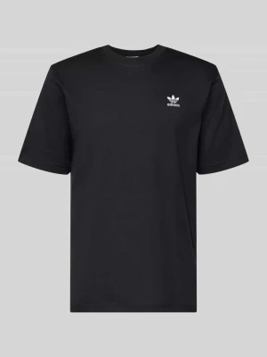 T-shirt z wyhaftowanym logo adidas Originals