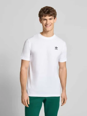 T-shirt z wyhaftowanym logo adidas Originals