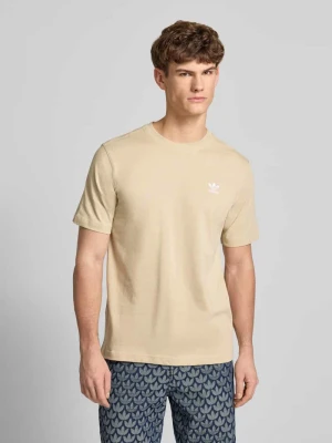 T-shirt z wyhaftowanym logo adidas Originals