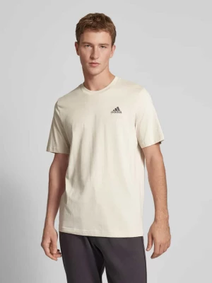 T-shirt z wyhaftowanym logo ADIDAS SPORTSWEAR