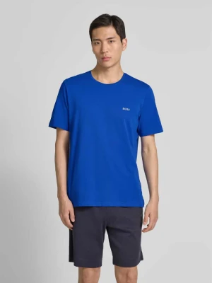 T-shirt z detalem z logo model ‘MIX&MATCH’ Boss
