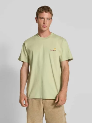 T-shirt z wyhaftowanym logo Carhartt Work In Progress