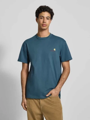 T-shirt z wyhaftowanym logo Carhartt Work In Progress