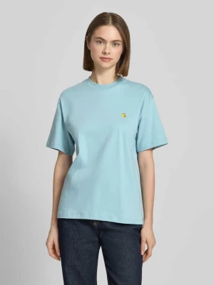 T-shirt z wyhaftowanym logo Carhartt Work In Progress