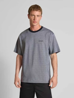 T-shirt z wyhaftowanym logo Carhartt Work In Progress